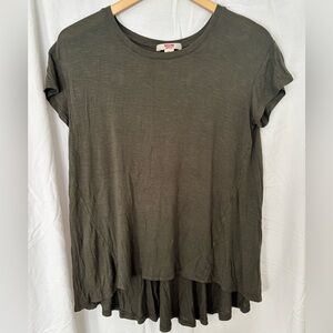 Women's Olive Green Top